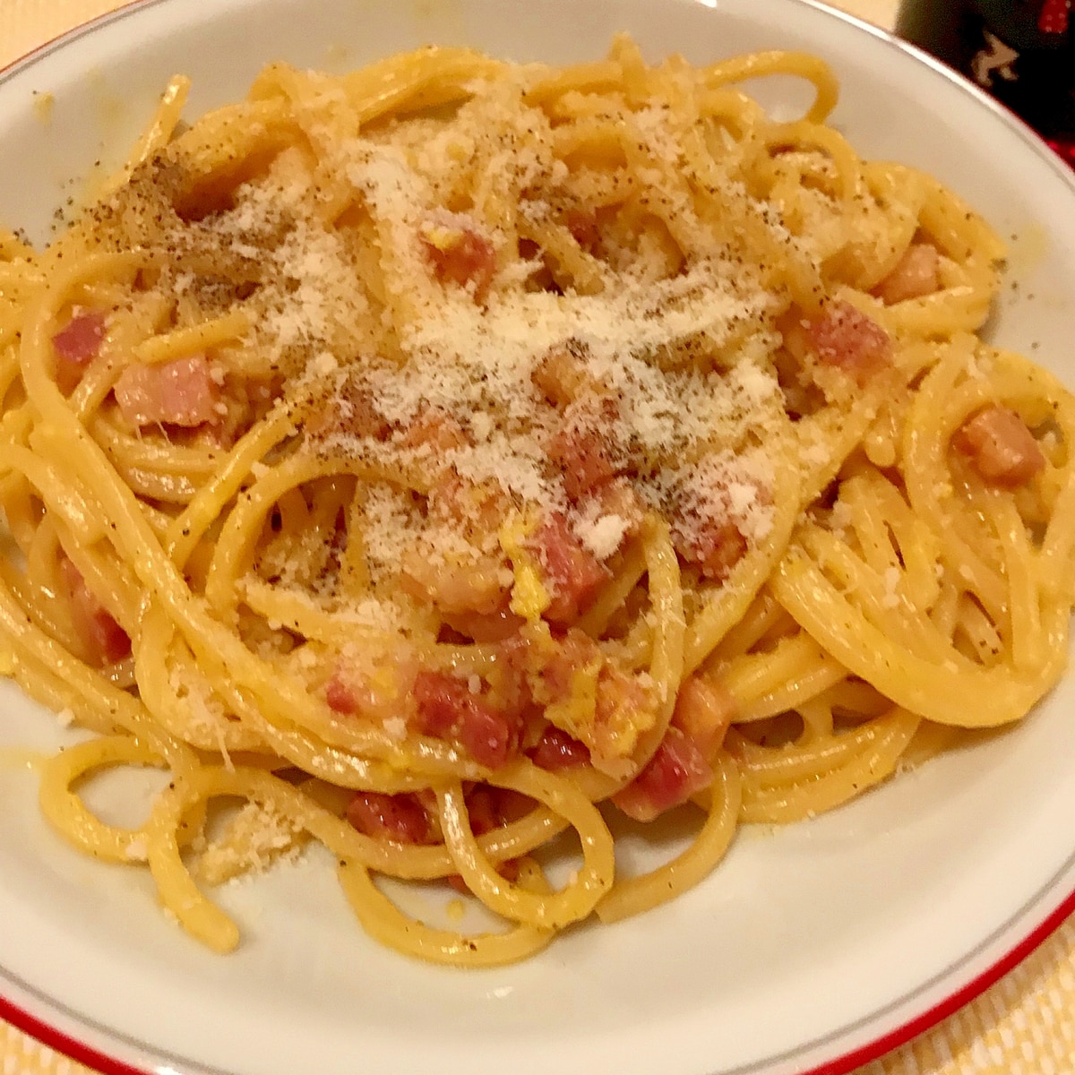 イタリア人直伝 本場のカルボナーラ レシピ 作り方 By イタリアン父ちゃん 楽天レシピ イタリア人直伝 本場のカルボナーラ レシピ 作り方 By イタリアン父ちゃん 楽天レシピ